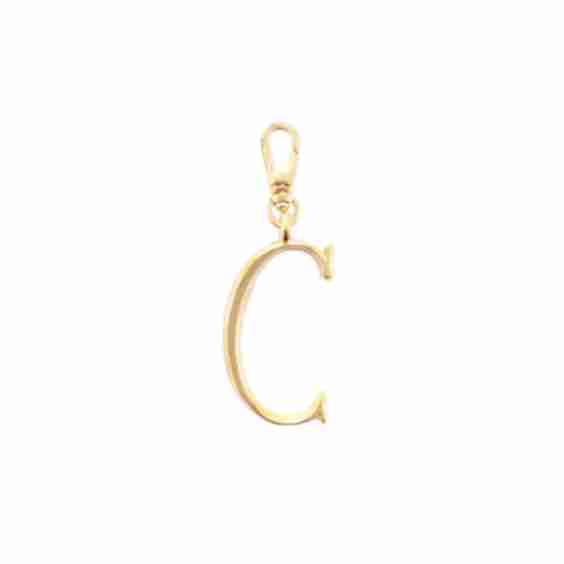 Plaza Letter Charm Small