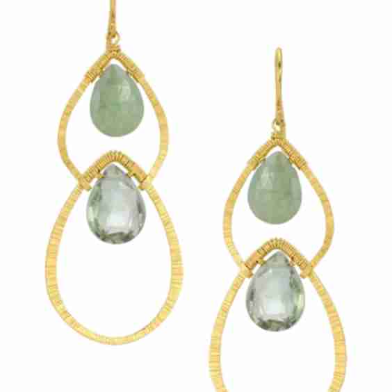 Doublemint Earrings
