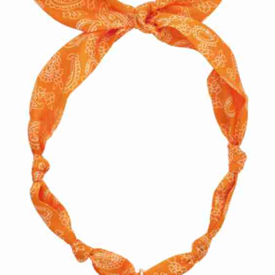 Tennessee Vols Logo Bandana Scarf Necklace