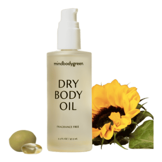 dry body oil