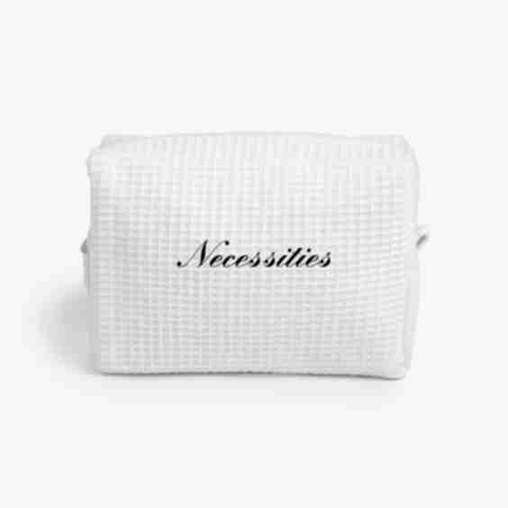 Custom Text Waffle Pouch