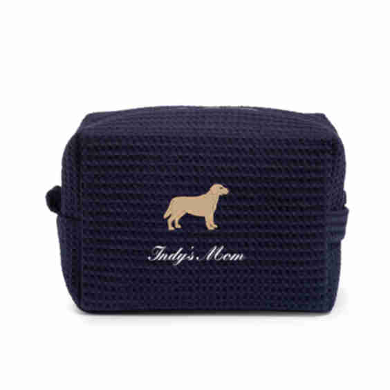 Custom Dog Mom Waffle Pouch