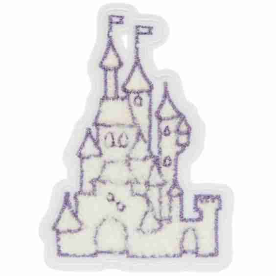 Disney Castle Chenille Iron On Patch