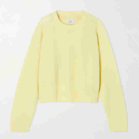 Bruzzi Cropped Wool and Cashmere-Blend Sweater