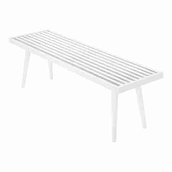 Mid Century Modern Entryway Bench 56