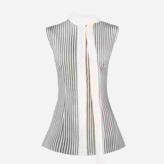Lila Linen Scarf Top