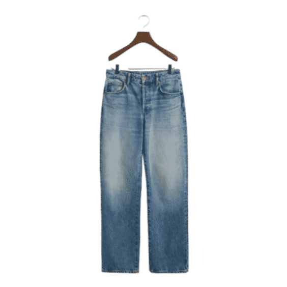 Straight Leg Rigid Jeans