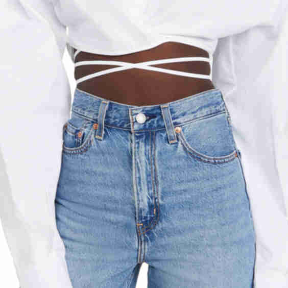 Hideaway Crop Shirt
