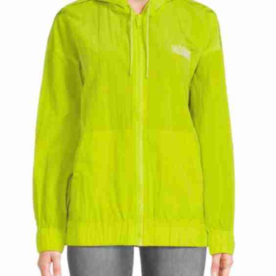 Logo Drop Shoulder Hooded Jacket