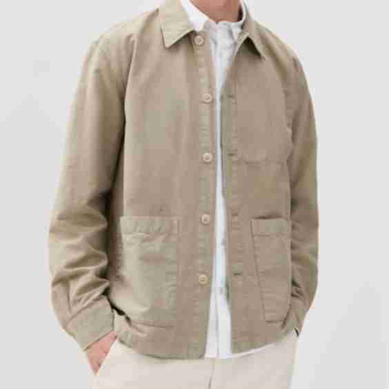 Julian Cotton Linen Overshirt