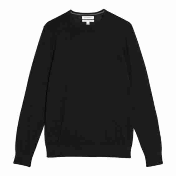 Pure Extra Fine Merino Wool Crew Neck Jumper