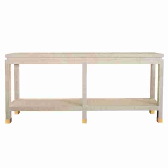 Ming II Grasscloth Console