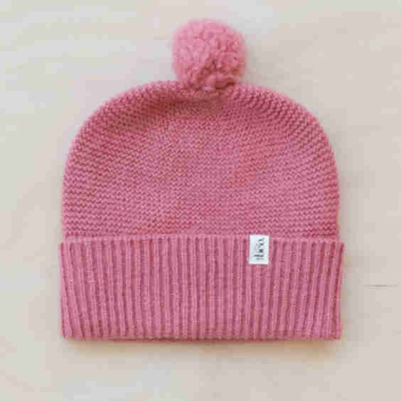Merino Wool Baby Beanie 