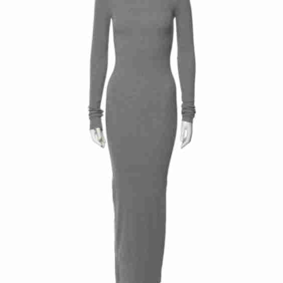 Turtleneck Long Dress