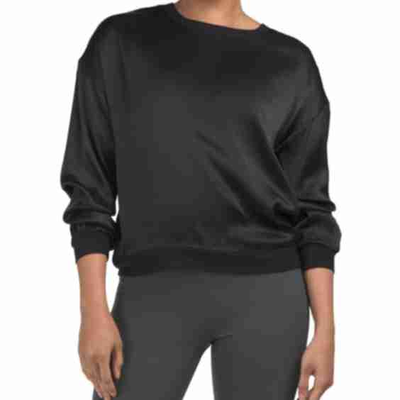 Satin Sweatshirt