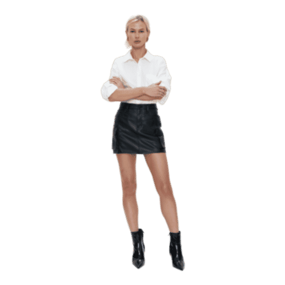 Rhea Cargo Mid Rise Mini Skirt