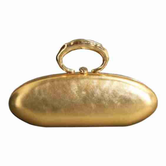 Molten Bullet Minaudiere Clutch