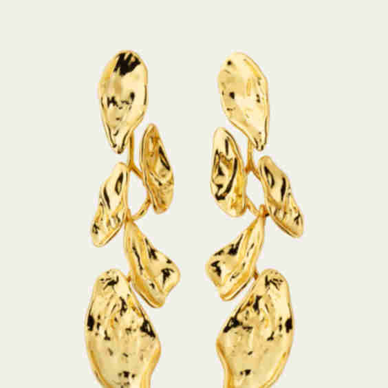 Mosaic Molten Post Earrings