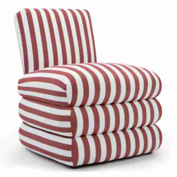 Pillow Pillow Indoor Outdoor Chair Red Stripe