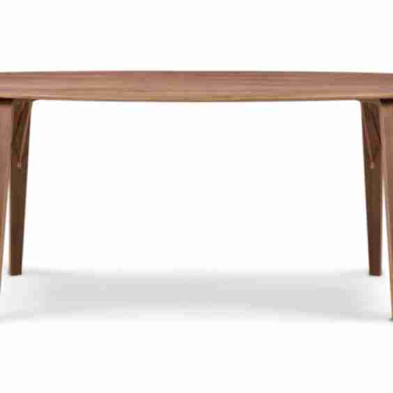Norman Oval Dining Table, Walnut