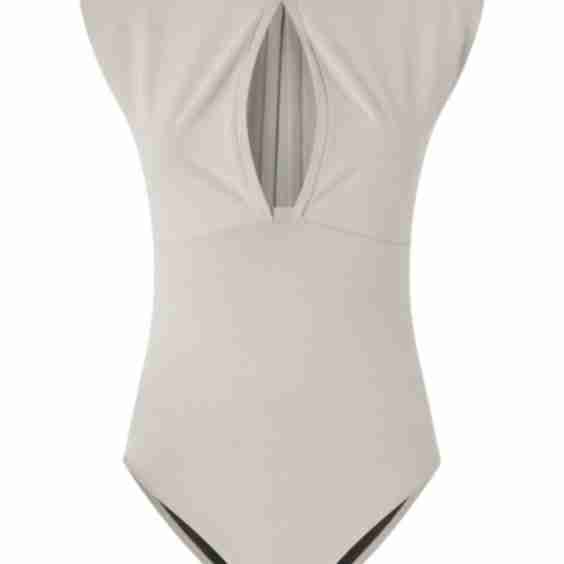 Keyhole Neck Bodysuit