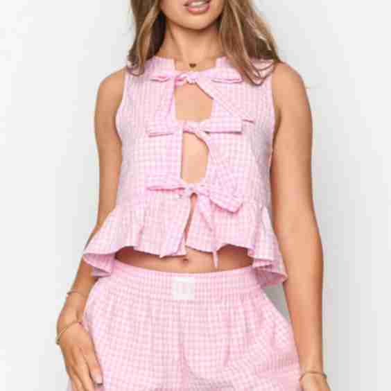 Baxter Gingham Top