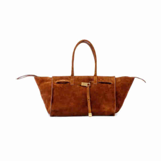 Mame La Petite Suede Satchel Bag