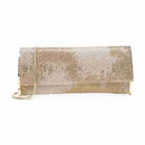 Kate Crystal-Embellished Clutch 