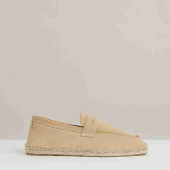 Cannes Suede Penny-Strap Espadrilles