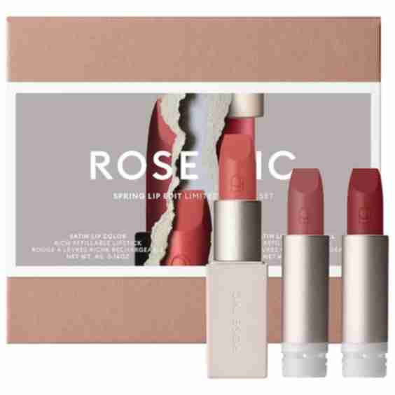 Satin Lip Color Hydrating Lipstick Set