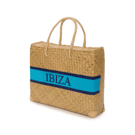 Jumbo Straw Shopper - Ibiza