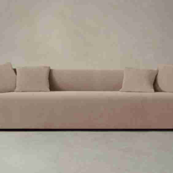 The Breuer Sofa-Mohair Mink