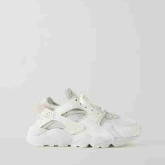Air Huarache Rubber-Trimmed Sneakers