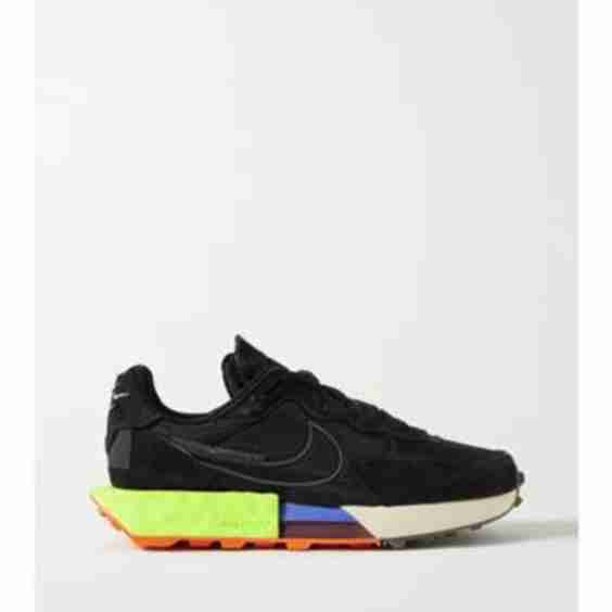Fontanka Waffle Suede And Mesh Sneakers