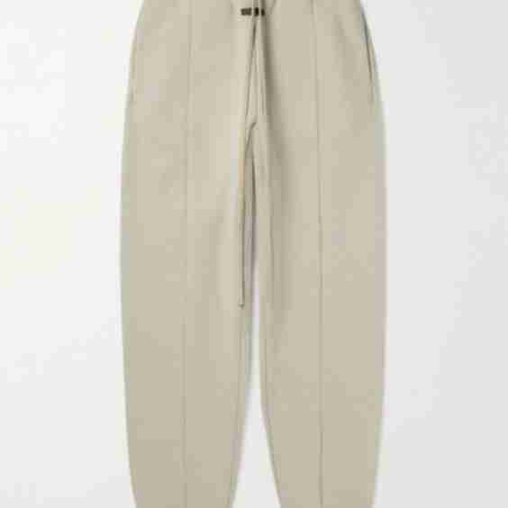Logo Appliqued Cotton Blend Jersey Sweatpants