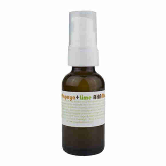 Green Papaya & Lime AHA Mask