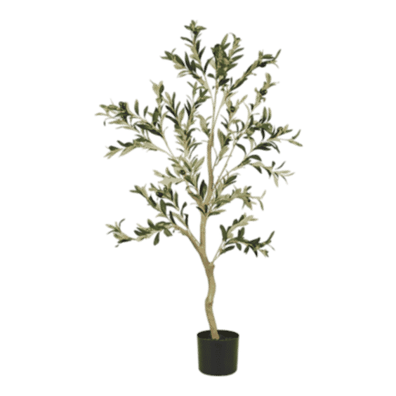 Artificial Potted Olive Tree Plant - 47.25"