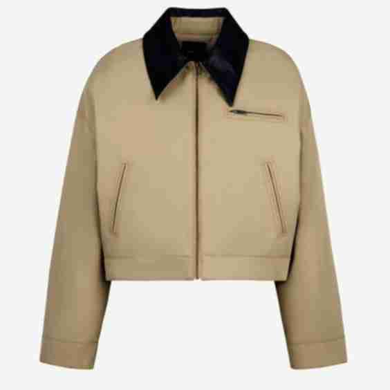 Leather Block Jacket