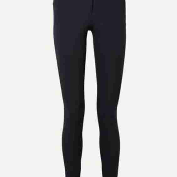 Stretch-Crepe Slim-Leg Pants