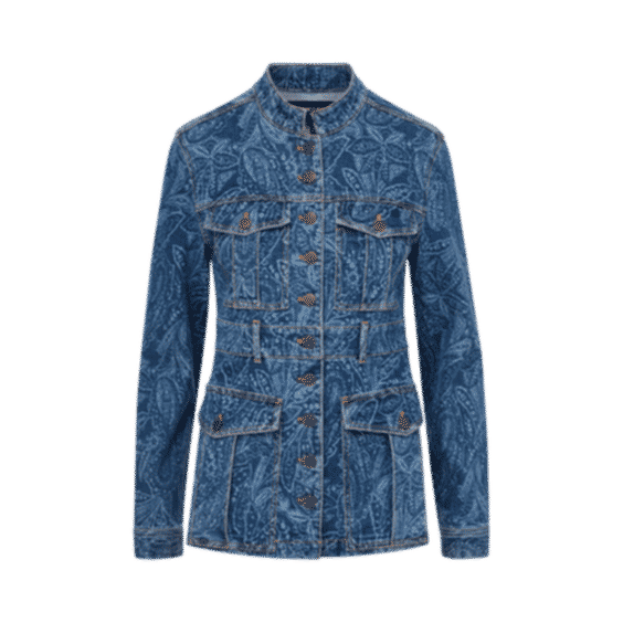 Tika Paisley Denim Jacket