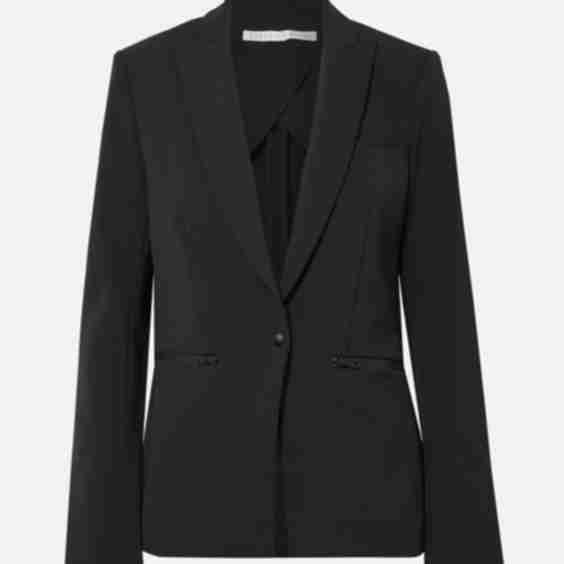Stretch-Crepe Blazer