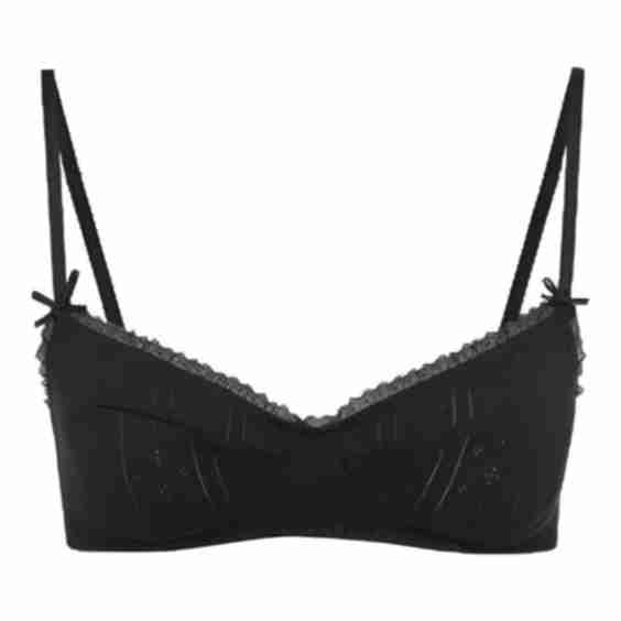 The Balconette Organic Cotton Bra