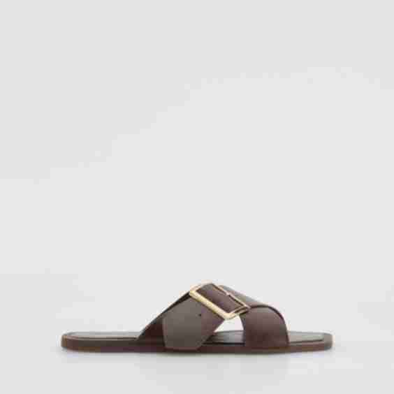 Sliders With Decorative Buckle