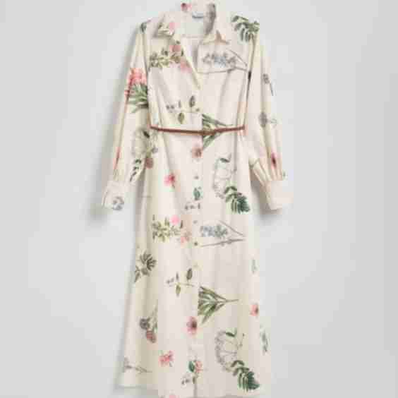 Shirt Dress with Belt