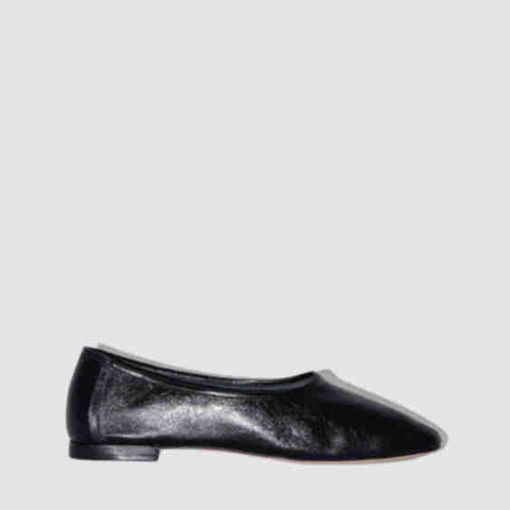 Prudence Leather Ballet Flat