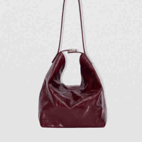 Maxi Bea Leather Hobo Bag