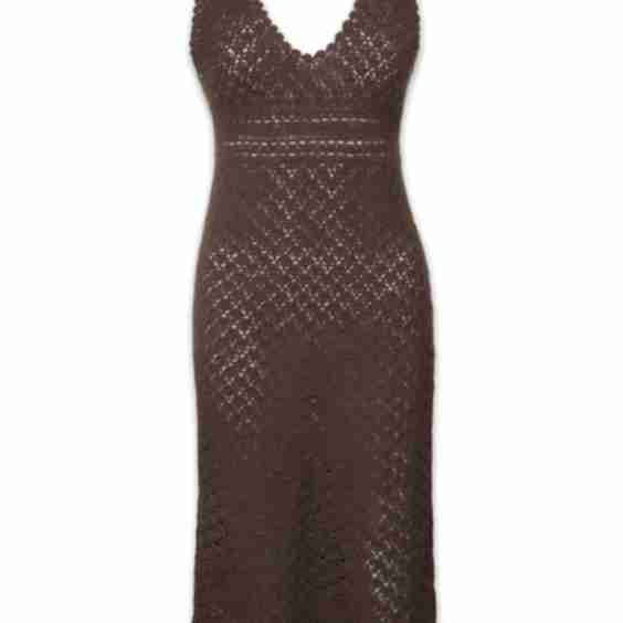 Claudia Crochet Midi Dress