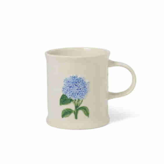 Embossed Floral Mug