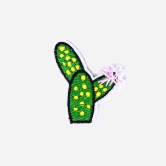 ADVENTURE BADGE - Cactus With Yellow Dots