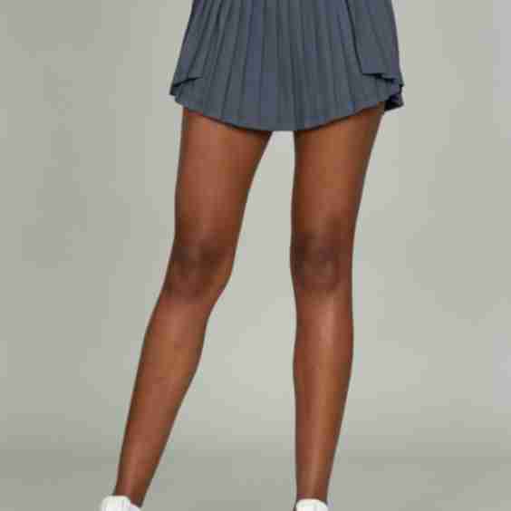 Tiered Pleated Tennis Skirt
